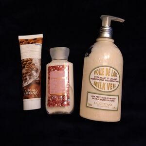 6PC Body Care @L'occitane+b.b.w+Korres